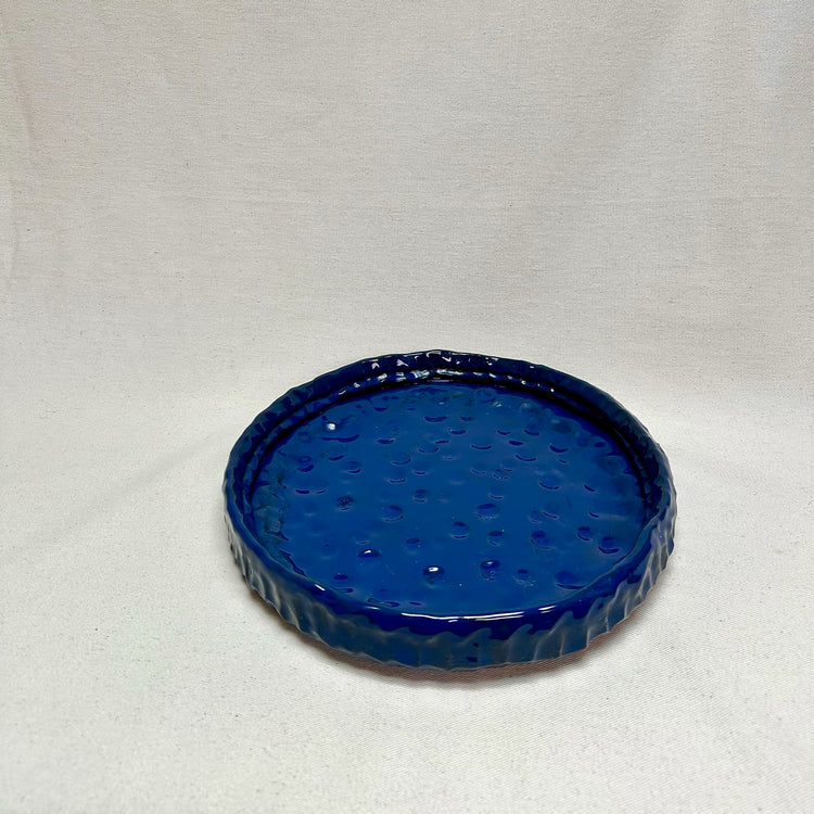 Beatlejuice Planter with blue base, 2021