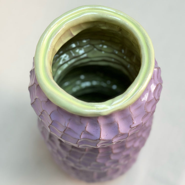 Orchid Honeydew Vase