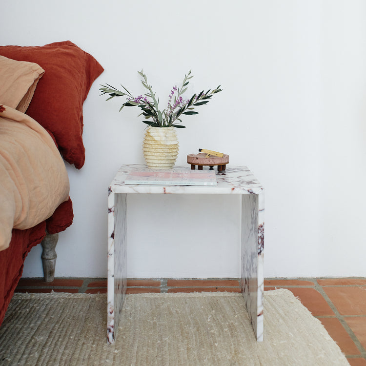 Violetta Marble Side Tables