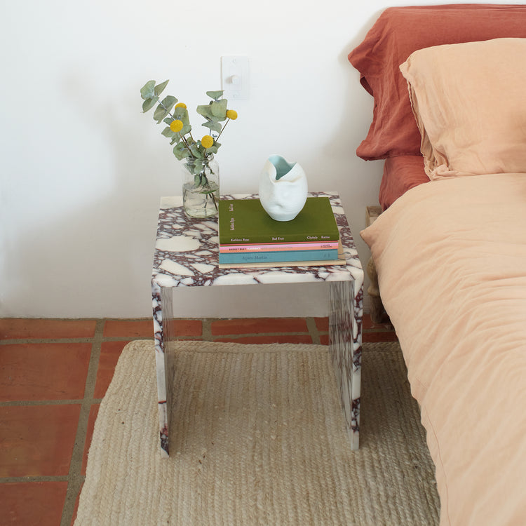 Violetta Marble Side Tables