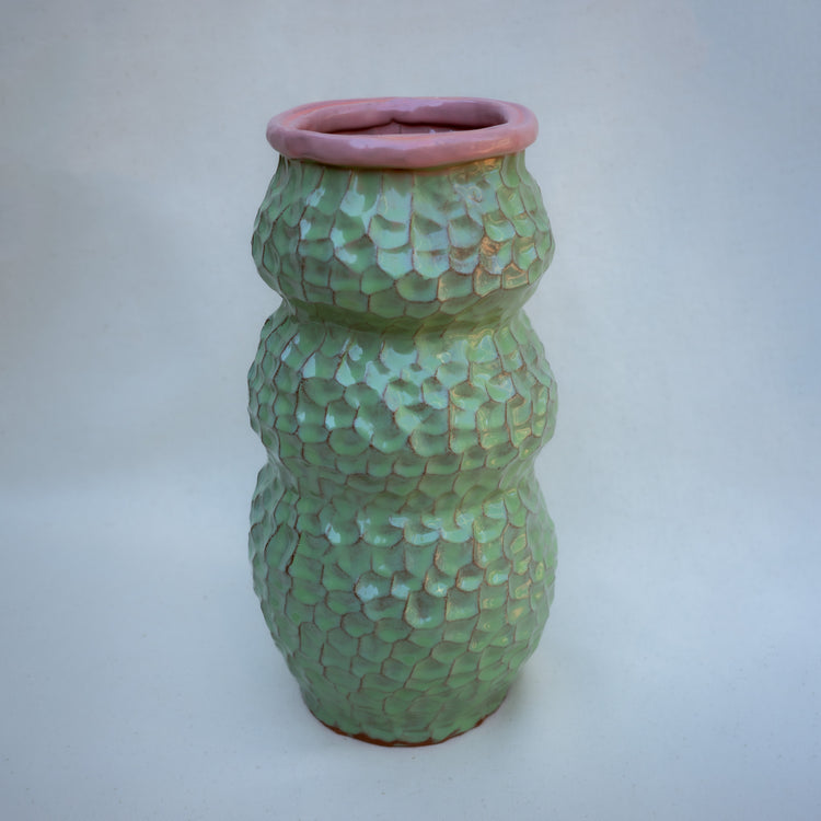 Watermelon Curves Vase