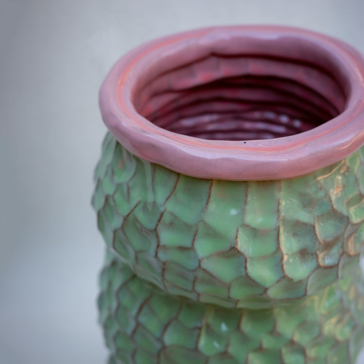 Watermelon Curves Vase