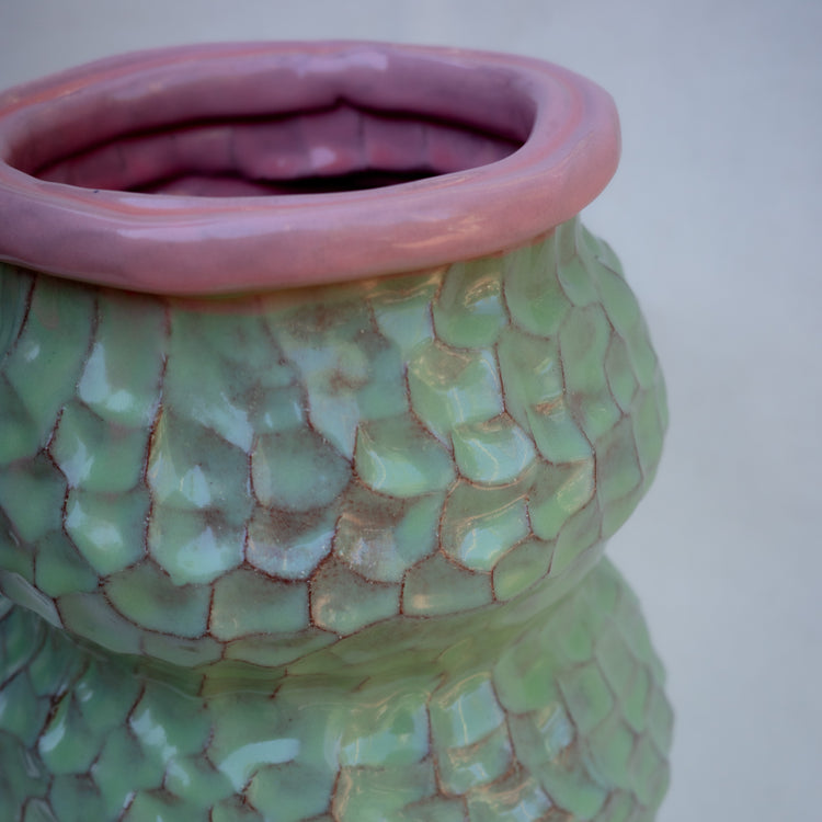 Watermelon Curves Vase