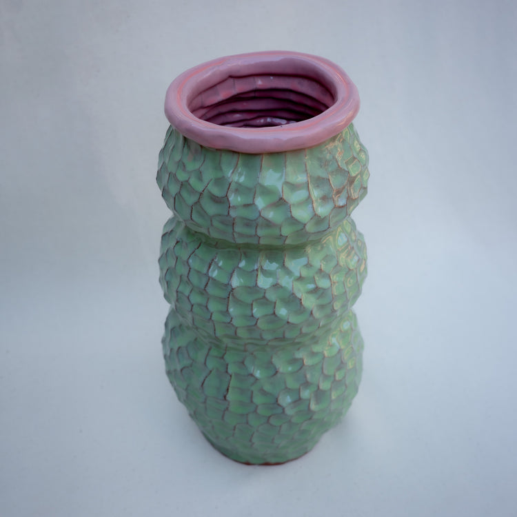 Watermelon Curves Vase