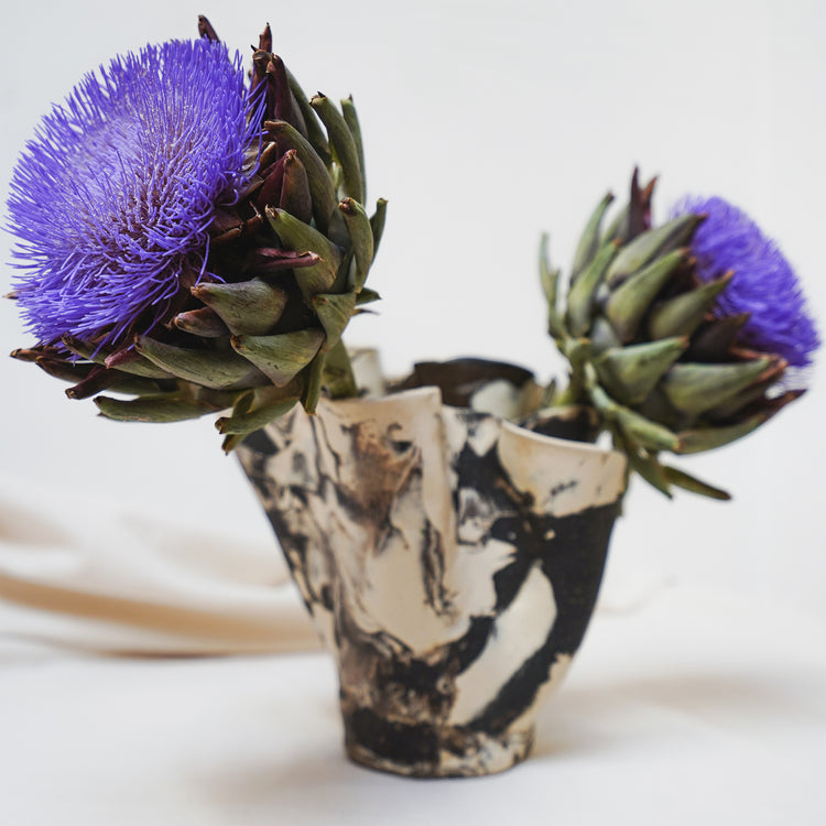 Marbled Merulina Vase, 2024