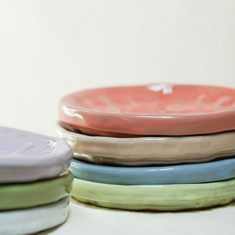 Dessert Plate Set (7) - Assorted