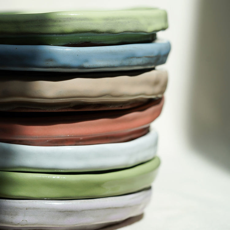 Dessert Plate Set (7) - Assorted