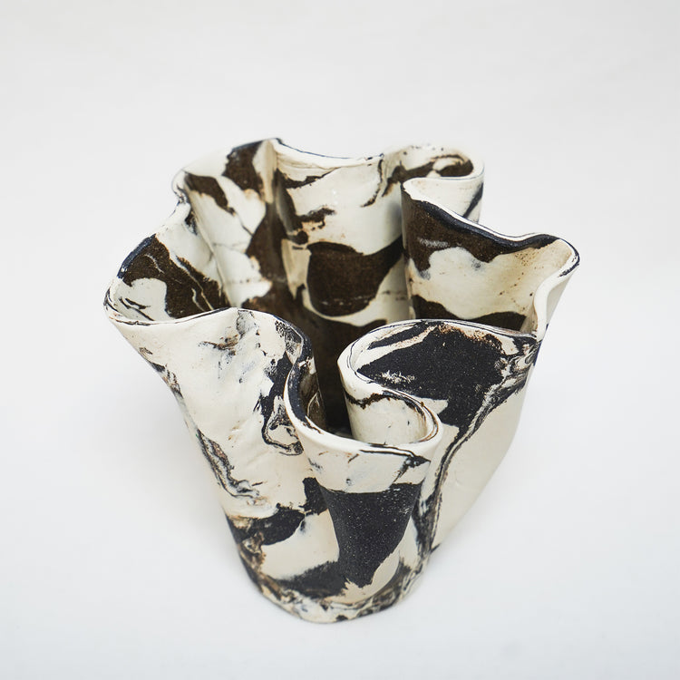 Marbled Merulina Vase, 2024