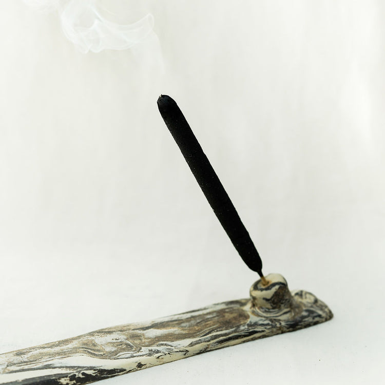 Smoke + Shadow Incense Holder with Incense Bundle
