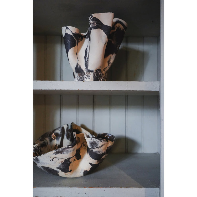 Marbled Merulina Vase, 2024