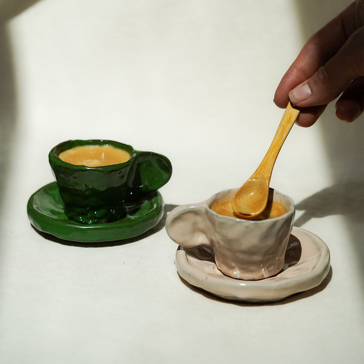 Espresso Set (4) - in Blush Cloud