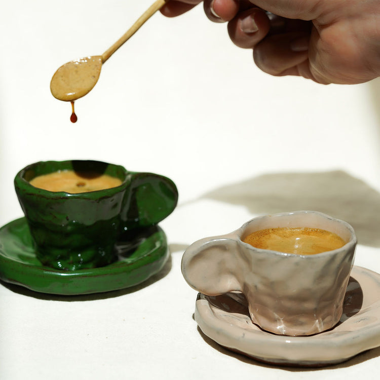 Espresso Set (4) - Froggy Green