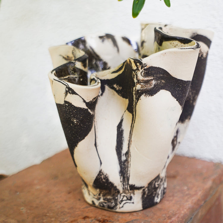 Marbled Merulina Vase, 2024