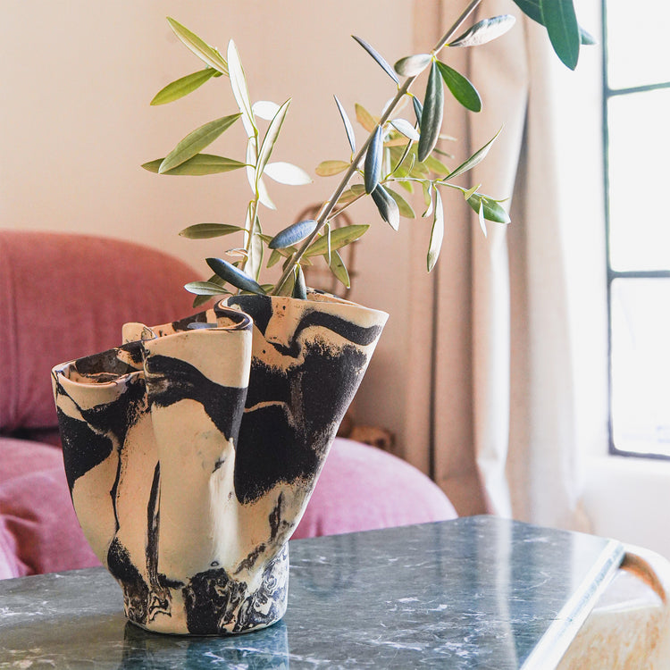 Marbled Merulina Vase, 2024