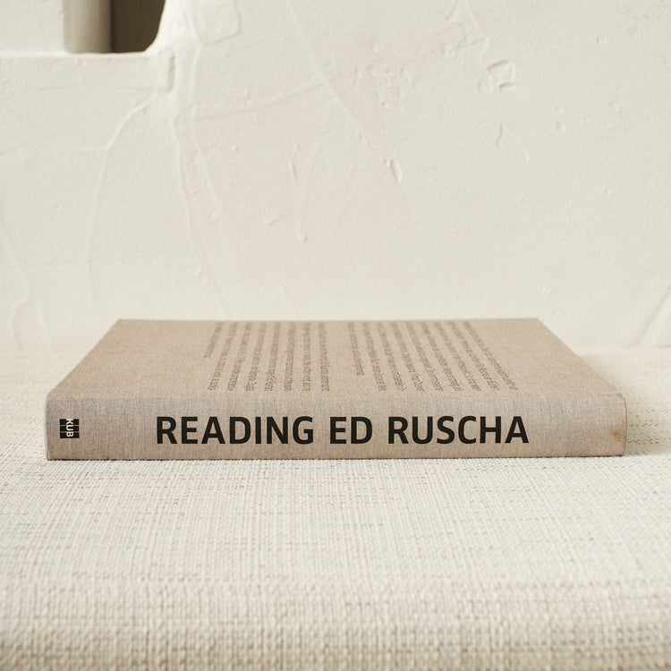 Reading Ed Ruscha - Book