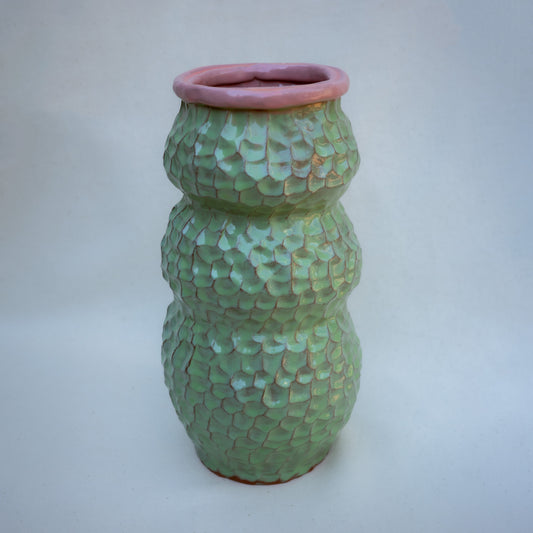 Watermellon Snowman Vase, 2023