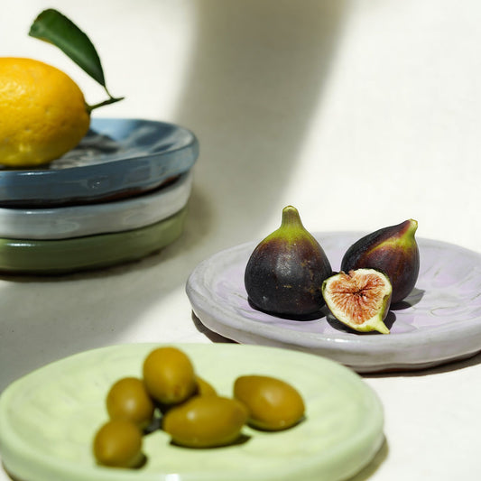 Dessert Plate Set (7) - Assorted